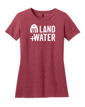 Ladies Relax Fit Crew T-Shirts (screen print)-4 garment colors
